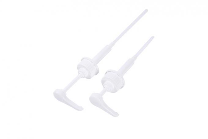 Food Safe Plastic White 43mm Coffee Syrup Dispenser PumpClosure For Juice/Coffee Beverage Pump Dispenser With 5ml 8ml 1