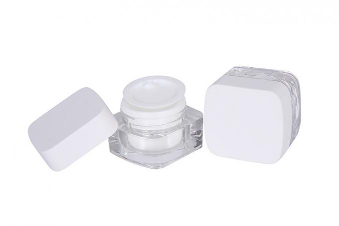 5ml Double Wall Pmma Empty Cream Containers Od 34mm 1