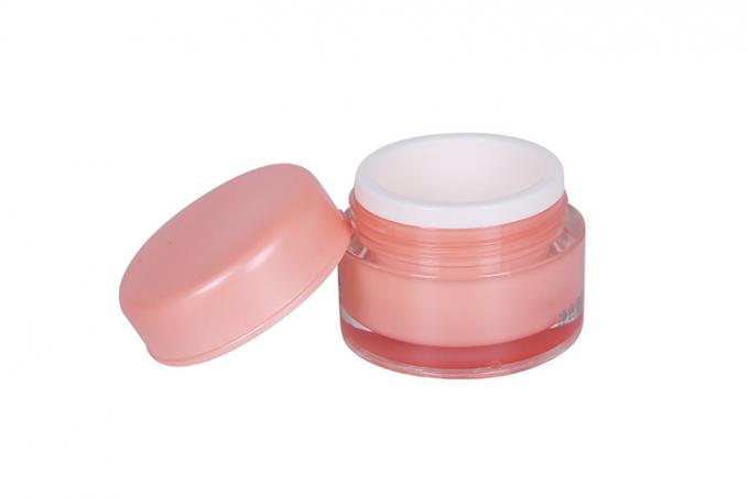 Round Anti Wrinkle Repair Eye 5ml Cream Jar Containers Plastic 0