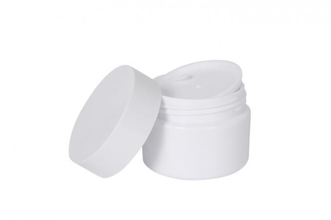 Flat Shoulder 30g Cosmetic Cream Jars Modified Injection Molding Pet 1