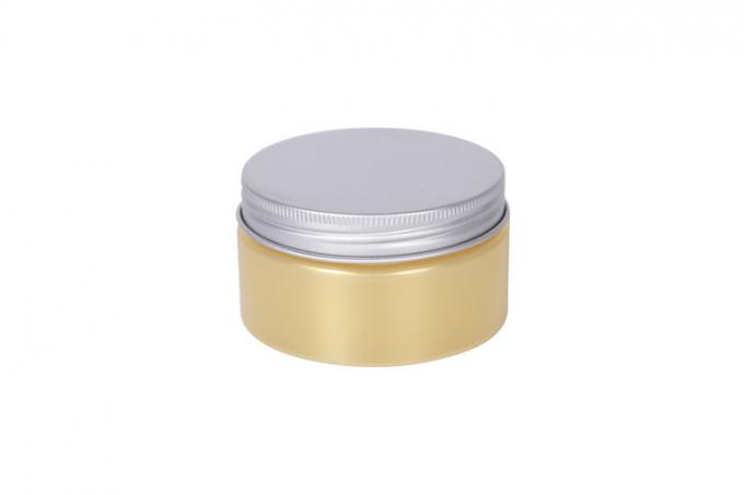 Skincare Lotion Tasteless Cosmetic Cream Jars 42mm High With Aluminium Lid 0