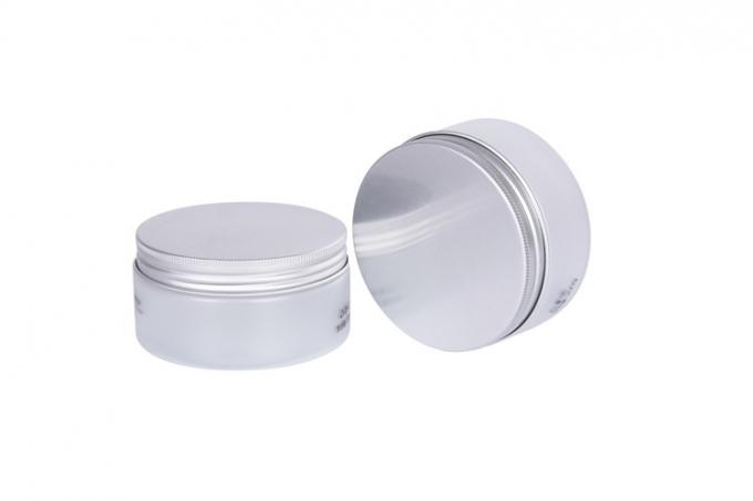 ISO Wide Mouth Acrylic Cream Jar Cosmetic Packaging Aluminum 200g 1