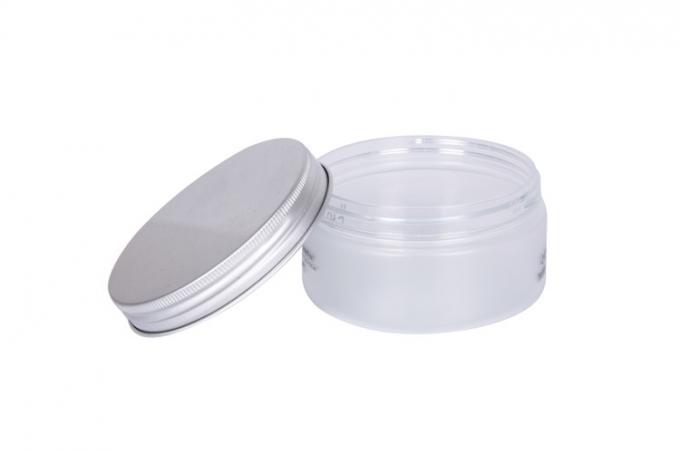 ISO Wide Mouth Acrylic Cream Jar Cosmetic Packaging Aluminum 200g 0