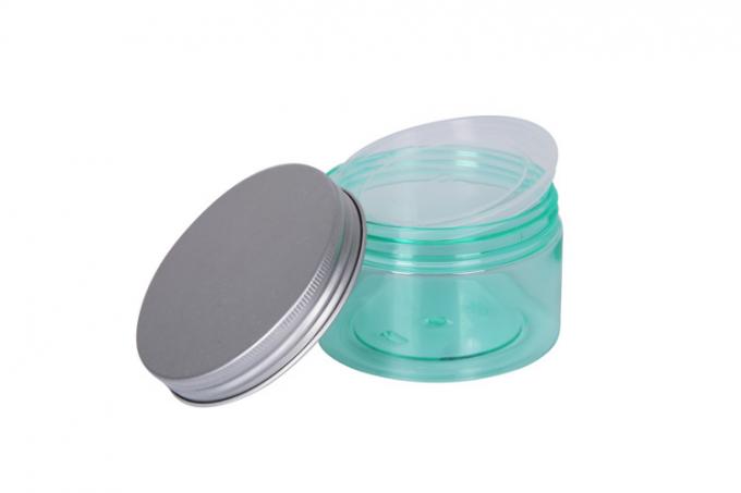 Reusable 250g Cosmetic Cream Jars Aluminum Metal Cap 1