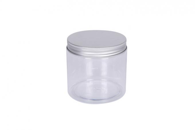 Double Wall Frosted Od 92mm Cosmetic Cream Jars Luxury Personal Skincare 500g 1