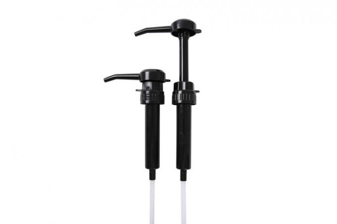 38-410 Removable Black BPA-Free Sauce Dispenser Pump Syrup Pump Bottle Dispenser UKJ30D 1