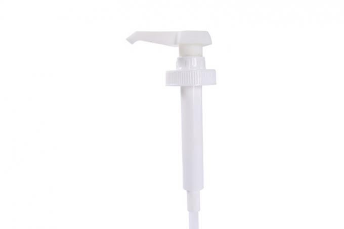 Square Head 10ml Syrup Dispenser Pump 38-400 Closure Size Plastic Beverage Dispenser 1