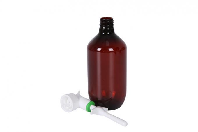 500ml Customized Color And Customized Logo PET Bottle + PP Pump Skincare Packaging / Shampoo / Gel Packaging UKH03 1