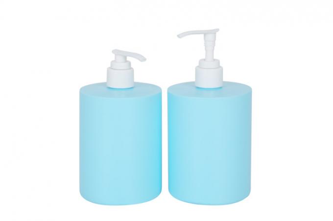 500ml PP Pump HDPE Bottle Shampoo / Lotion Pump Bottle Customized Color And Logo UKH10 1
