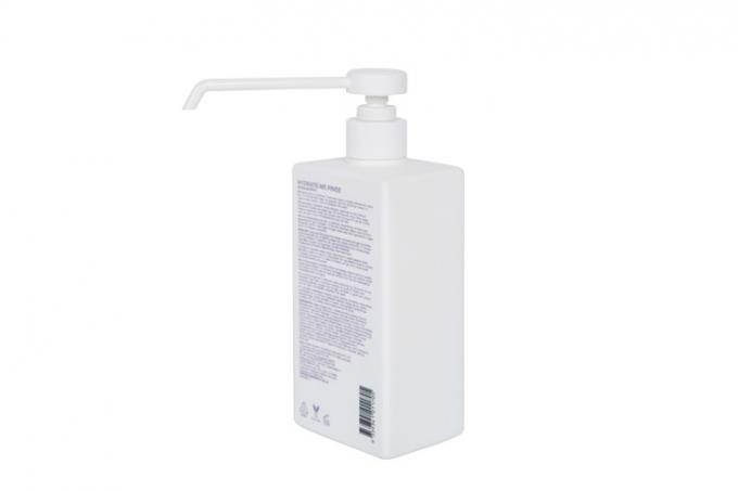 500ml Hand Sanitizer Round Shape HDPE Bottle PP Pump Skincare Packaging UKH11 1