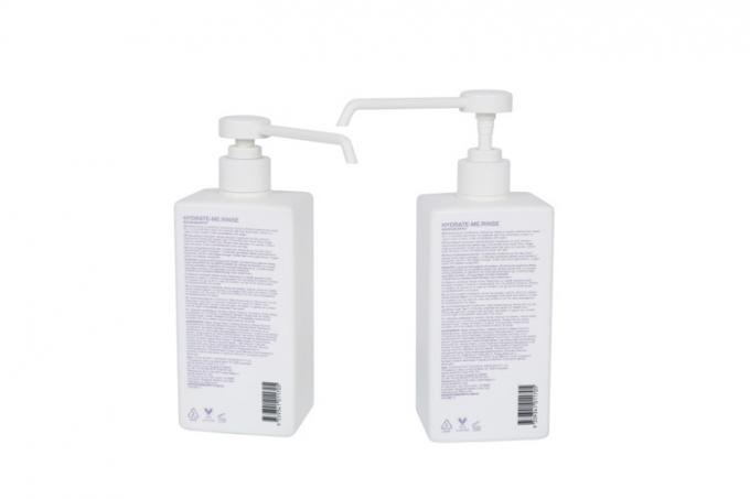 500ml Hand Sanitizer Round Shape HDPE Bottle PP Pump Skincare Packaging UKH11 0