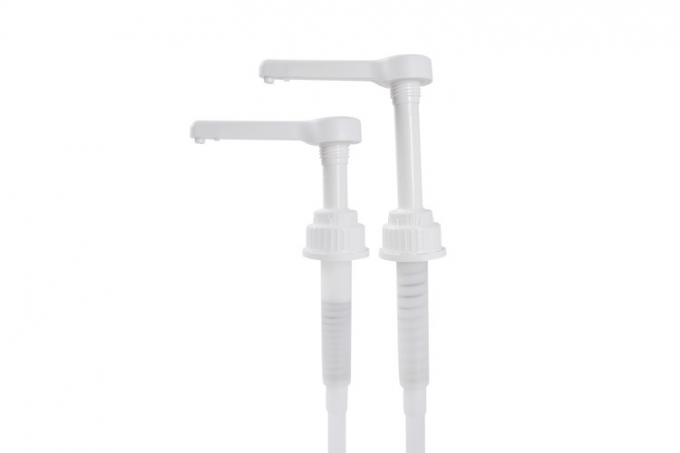 15/25ml Dosage 43mmNR Closure Size Plastic PP Ketchup Sauce Dispenser Pump of Removable Design 0