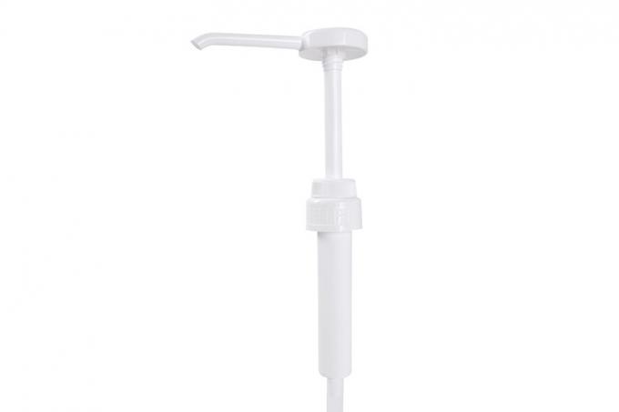 UKR30 38-410 Removable Plastic 15/30ml Gallon Sauce Bottle Dispenser Pump For Handles Viscous Liquids 0