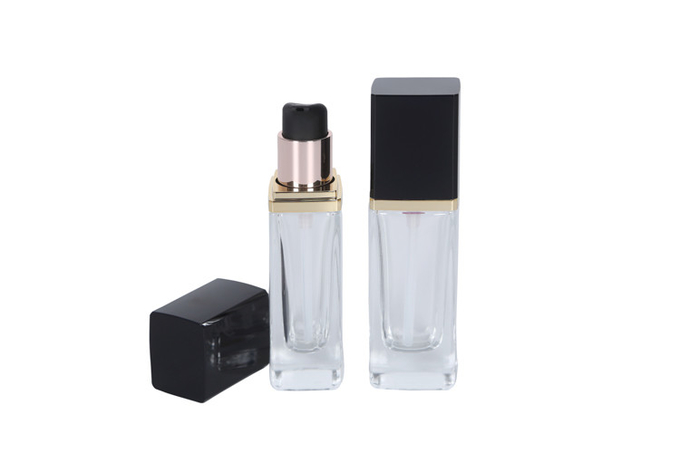 20ml Glass PP Foundation Bottle Customized Skin Care Packaging Serum Bottle UKE08 1