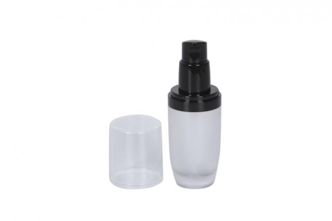Cosmetic Pump Bottle Matte Glass Skin Care Liquid Packaging Hair Container 1