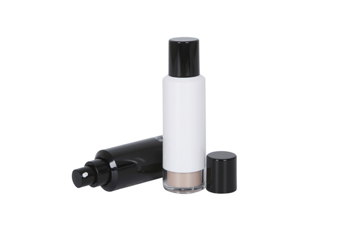 30ml Acrylic Bottle PP Cap / Pump Round shape Foundation Bottle Skin Care Packaging UKE23 0