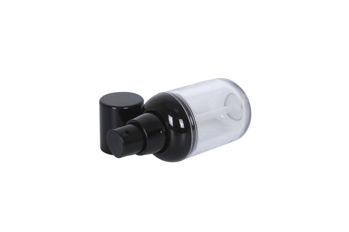 Airless 25ml Empty Foundation Bottle Transparent Glass 0