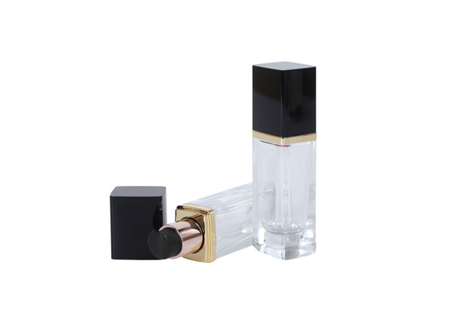 20ml Square Glass Cosmetic Pump Bottle Foundation Primer Makeup Base 1