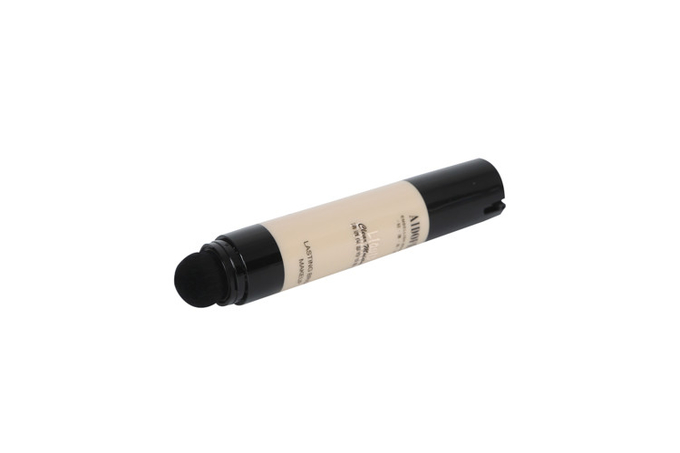Custom Ppma Cosmetic Pump Bottle With Ended Brush 1