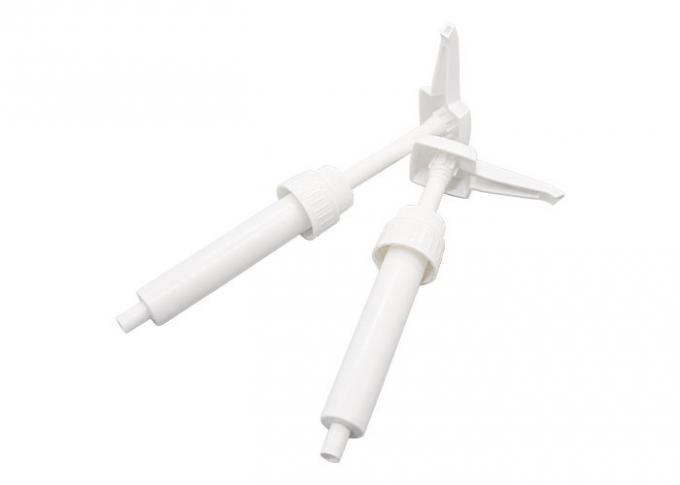 15ml / 30ml PP White Square Head Sauce Dispenser Pump Food Sauce Dispenser Pump UKR30 38-410 0