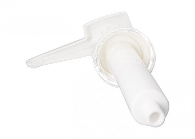 15ml / 30ml Dosage PP Plastic White Sauce Dispenser Pump 43mm Closure UKR30 43mm NR Square Head 0