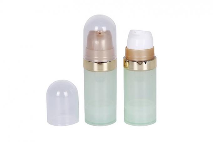 Travelling Plastic PP Mini Cosmetic Containers 10ml Empty With Round Cover 0