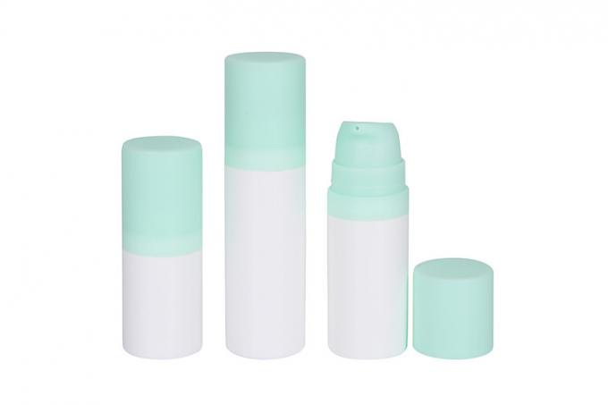 Airless Plastic PP Travel Bottle Set Lotion Cosmetic Packaging 5 / 10 / 15ml 0