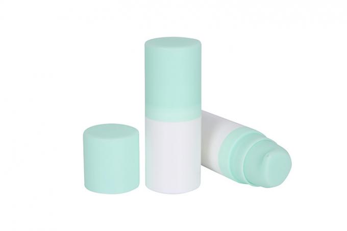 Airless Plastic PP Travel Bottle Set Lotion Cosmetic Packaging 5 / 10 / 15ml 1