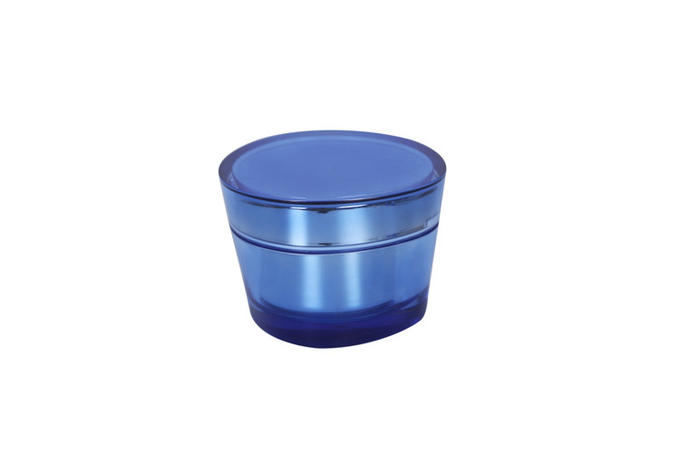 75g Face Cream Jar With a Large Top And a Small Bottom Shape Acrylic Face Body Care Gift Set 15/30/50ml Lotion Bottle 0