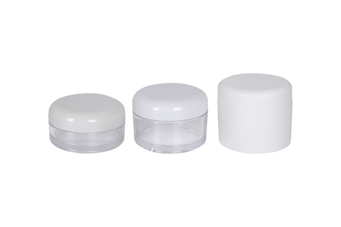 White PP PET 80ml 100ml 120ml 150ml Lotion Bottle PETG 60g 100g Cream Jar Cosmetic Personal Care Set 1