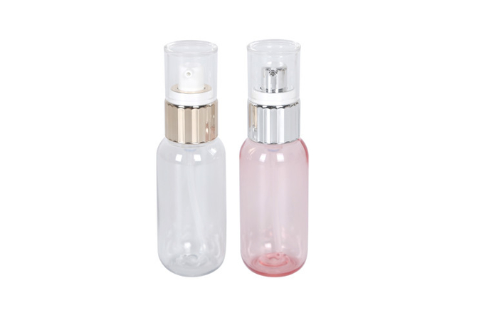 High Quality 100ml 120ml PET Dropper Serum Bottle 15g 50g Acrylic Face Cream Jar Cosmetic Skincare Packaging Set 0