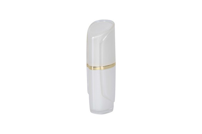 White Acrylic Obilque Cap 30-50-100-120ml Lotion Bottle 30-50g Cream jar Skincare Cosmetic Packaging Set 0