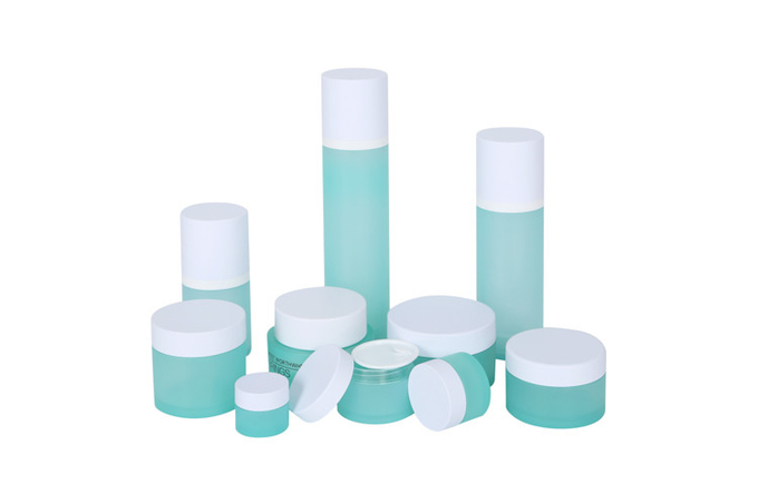 10PCS Luxury Cosmetic Packaging PETG 5/15/30/50/80/100/140g Round Cream Jar 50/120/180ml Matte Clear Lotion Bottle 2