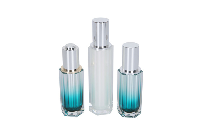 7pcs Cosmetic Dropper Bottle 50ml For Lotion Packaging Set 0