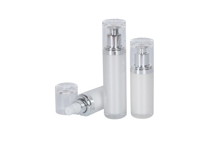 15ml Cylinder Cosmetic Pump Bottle 80g Eye Cream Jar Daily Facial Skincare Gift Set 1