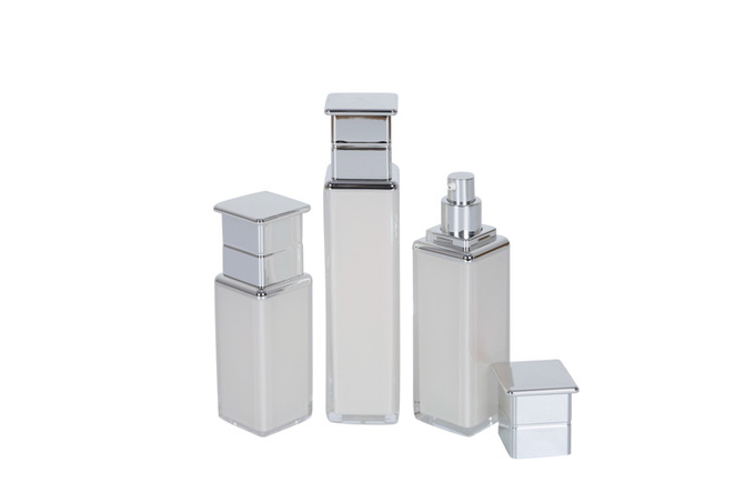 100ml Square Lotion Pump Bottle 10g Lip Cream Jar Cosmetic Packaging For Skincare 1