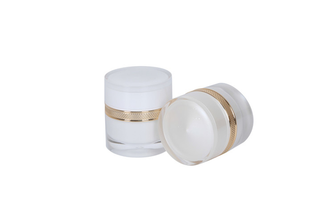 Cosmetic Packaging Acrylic Lotion Bottles Jar Family Skincare 120ml 0