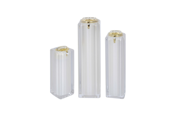 100ML Airless Cosmetic Pump Bottle Cream Jar For Daily Face Moisturizing Skincare Set 1