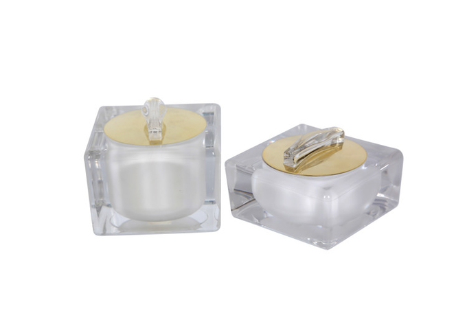 100ML Airless Cosmetic Pump Bottle Cream Jar For Daily Face Moisturizing Skincare Set 0