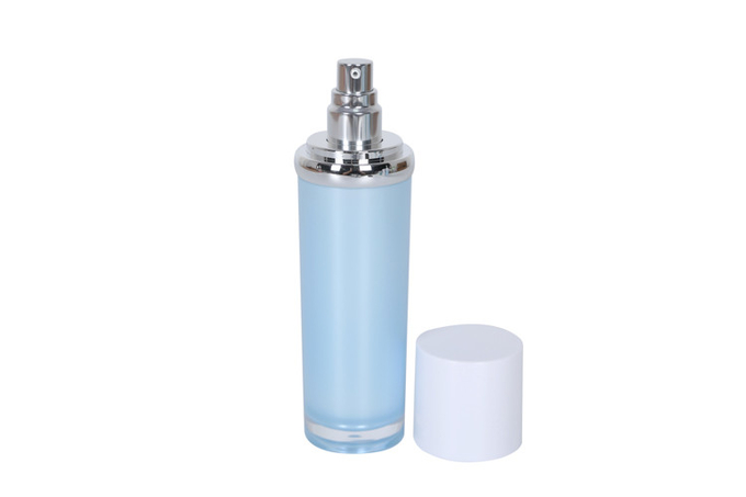 150ml PMMA Cosmetic Pump Bottle With Face Cream Jar Daily Skincare Set 1