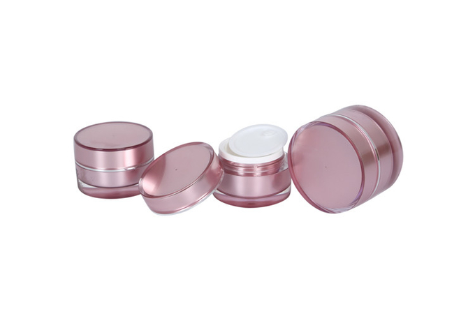 Acrylic Cosmetic Lotion Bottle Skin Care Eye Face Cream Jar 15ml 0