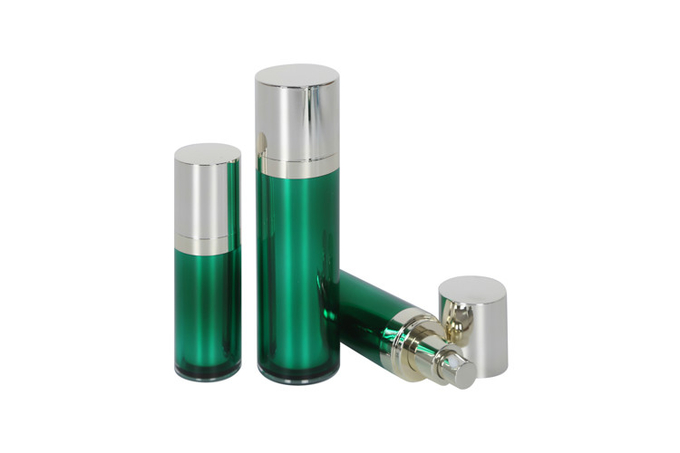 Customized Cosmetic Empty Lotion Cylinder Bottle Cream Jars Skin Care Packaging 0