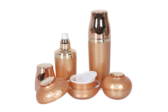 80ml Dome Acrylic Lotion Bottles Cosmetic Cream Jar Packaging Whitening Moisturizing Set 1