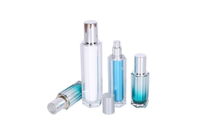 Empty 30ml Acrylic Lotion Bottles 30 / 50g Face Cream Jar Skincare Set 1