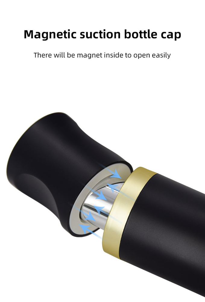 Mono PP Magnetic Cosmetic Pump Bottle For Skincare Packaging 30 / 50 / 100ml 3