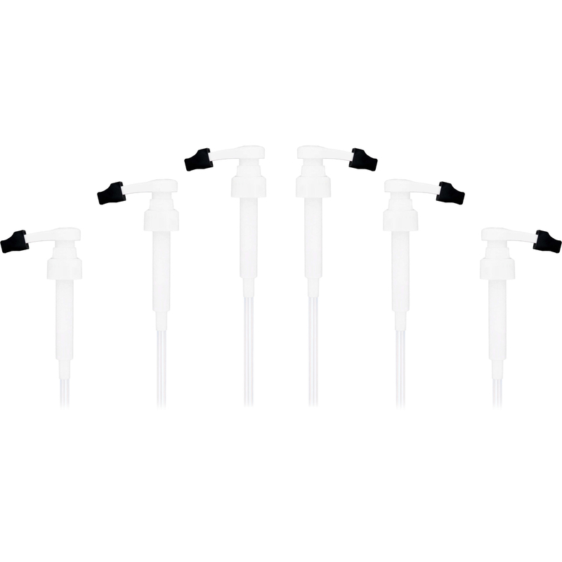Plastic PP Coffee Syrup Pumps For Monin 750ml Bottles