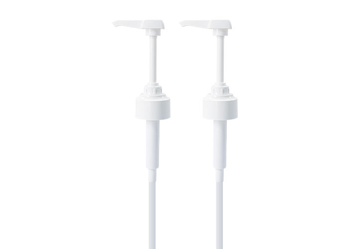 Universal Closure Plastic PP Syrup Dispenser Pump 5ml 8ml 10ml Dosage 28mm - 38mm