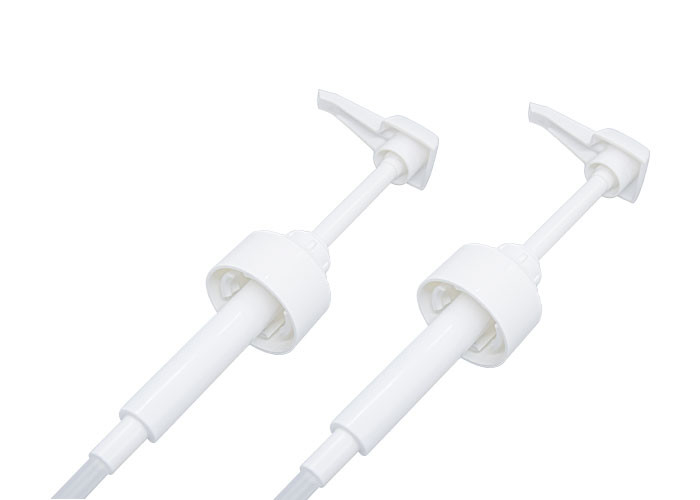 Universal Closure Plastic PP Syrup Dispenser Pump 5ml 8ml 10ml Dosage 28mm - 38mm