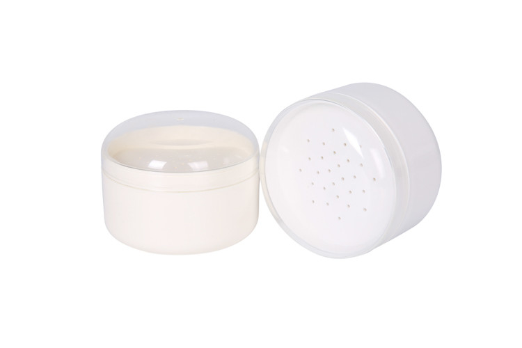 120g Cosmetic Powder Container PP Jars For Makeup Loose Talcum Powder Dry Products