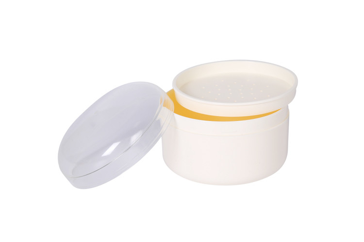 120g Cosmetic Powder Container PP Jars For Makeup Loose Talcum Powder Dry Products